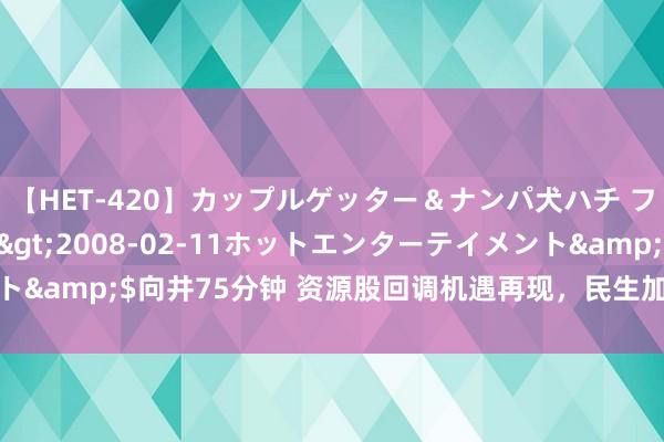 【HET-420】カップルゲッター＆ナンパ犬ハチ ファイト一発</a>2008-02-11ホットエンターテイメント&$向井75分钟 资源股回调机遇再现，民生加银助力投资者主持机遇