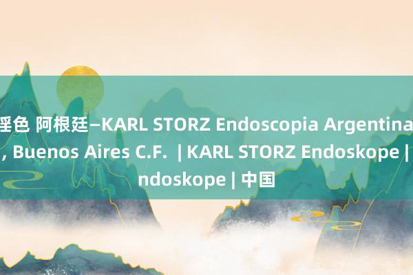 淫色 阿根廷—KARL STORZ Endoscopia Argentina S.A., Buenos Aires C.F.  | KARL STORZ Endoskope | 中国