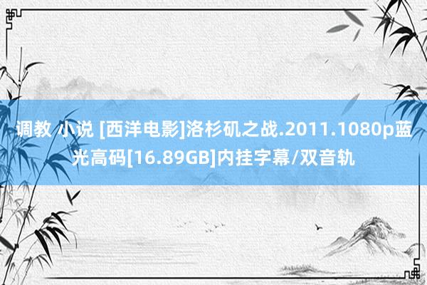 调教 小说 [西洋电影]洛杉矶之战.2011.1080p蓝光高码[16.89GB]内挂字幕/双音轨